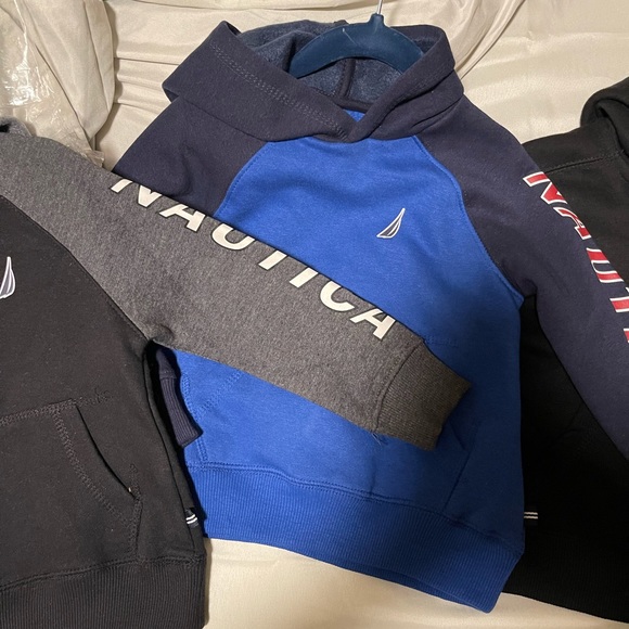 Nautica Toddler Boy Hoodies 3 pack size 2T 2 brand new, 1 worn once!! - Picture 3 of 3